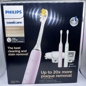 Philips Sonicare DiamondClean Rechargeable Toothbrush 2-pack HX9912/99